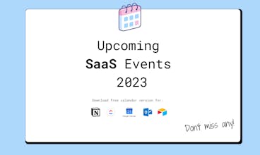 SaaS Events 2023 gallery image