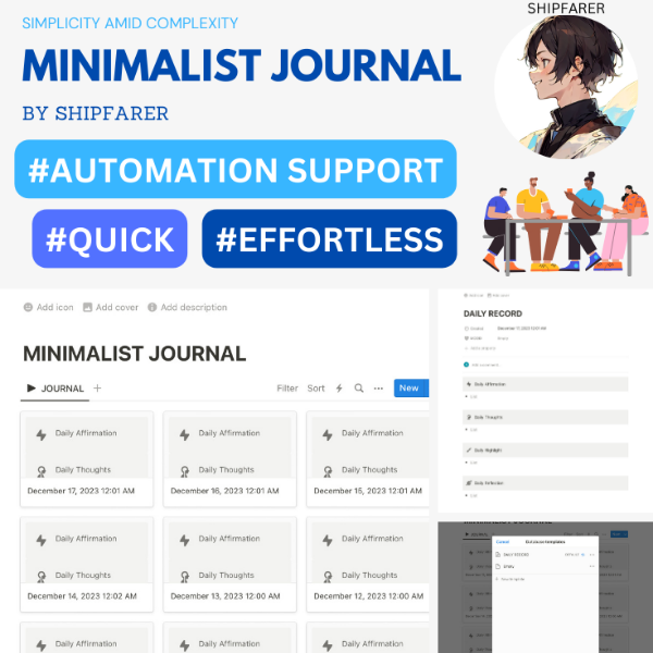 MINIMALIST JOURNAL