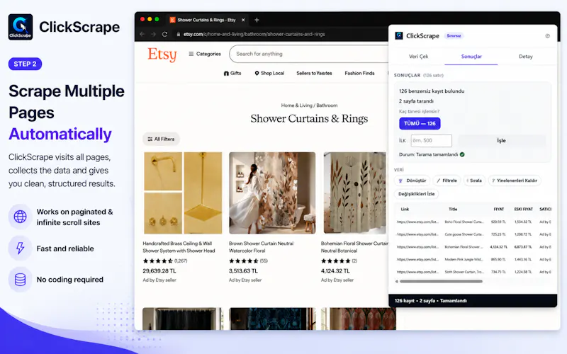 ClickScrape screenshot 5