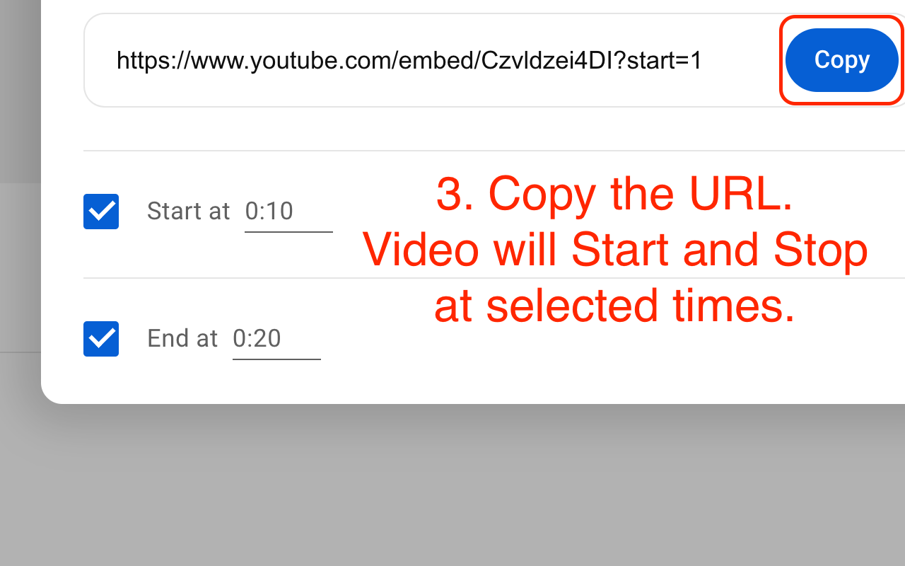 YouTube Share Clip media 3