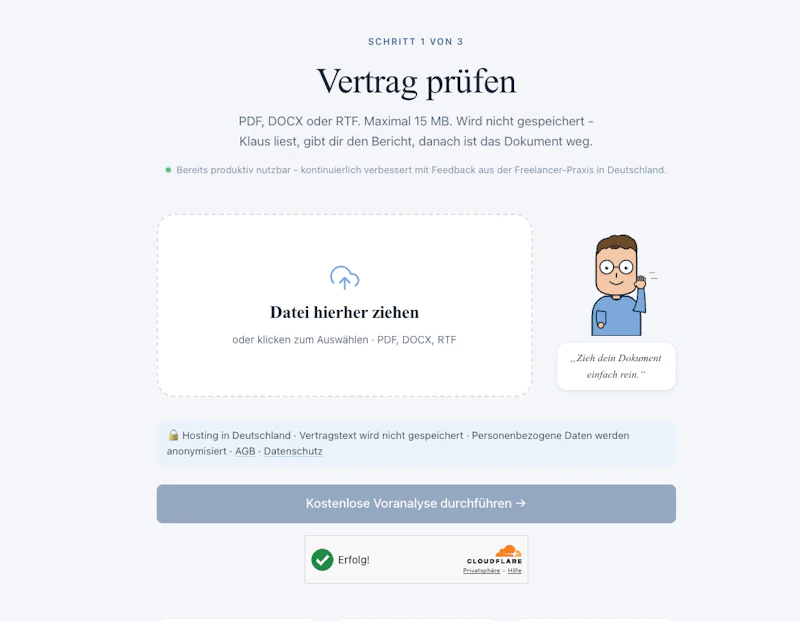 Klauselklaus screenshot 2