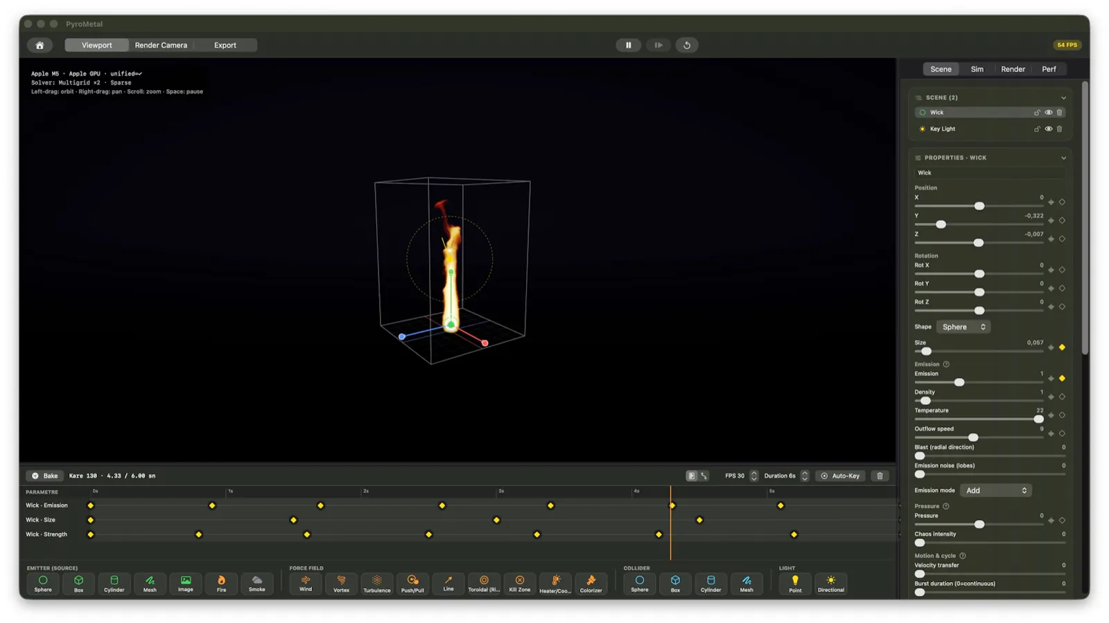 PyroMetal — Pyro simulation, on Metal screenshot 10