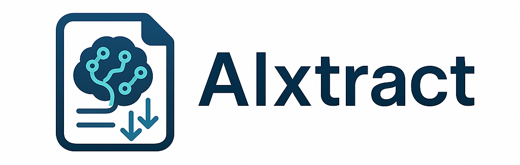 AIxtract – Extract data from PDF with AI logo