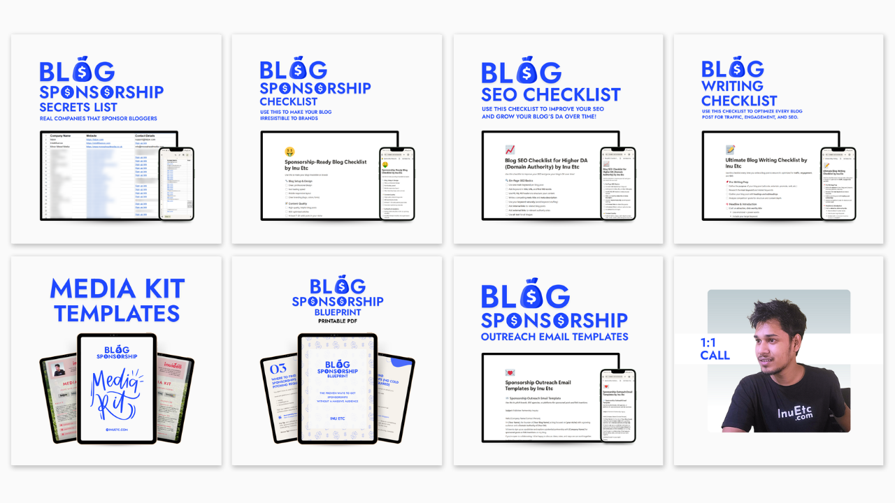 Mídia 4 de Pacote de patrocínio do blog - O sistema completo para ser patrocinado como blogueiro