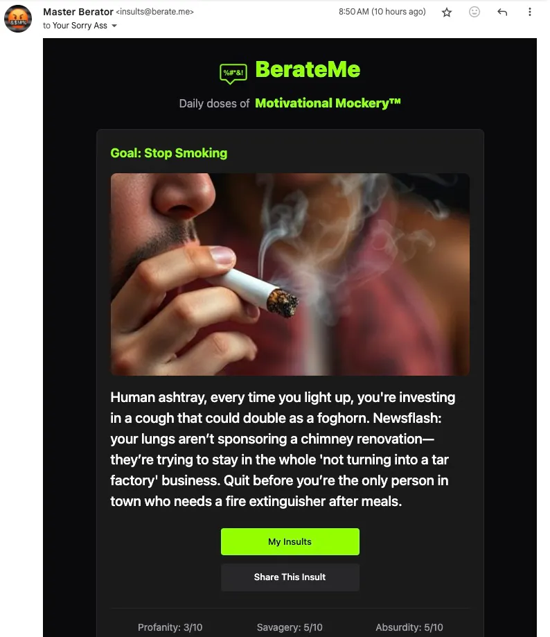 Berate Me gallery image