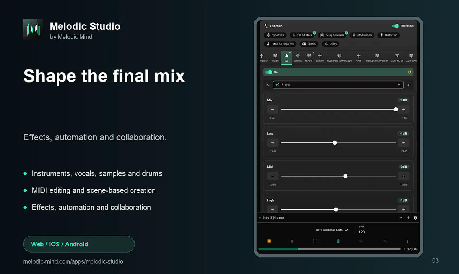 Melodic Studio screenshot 3