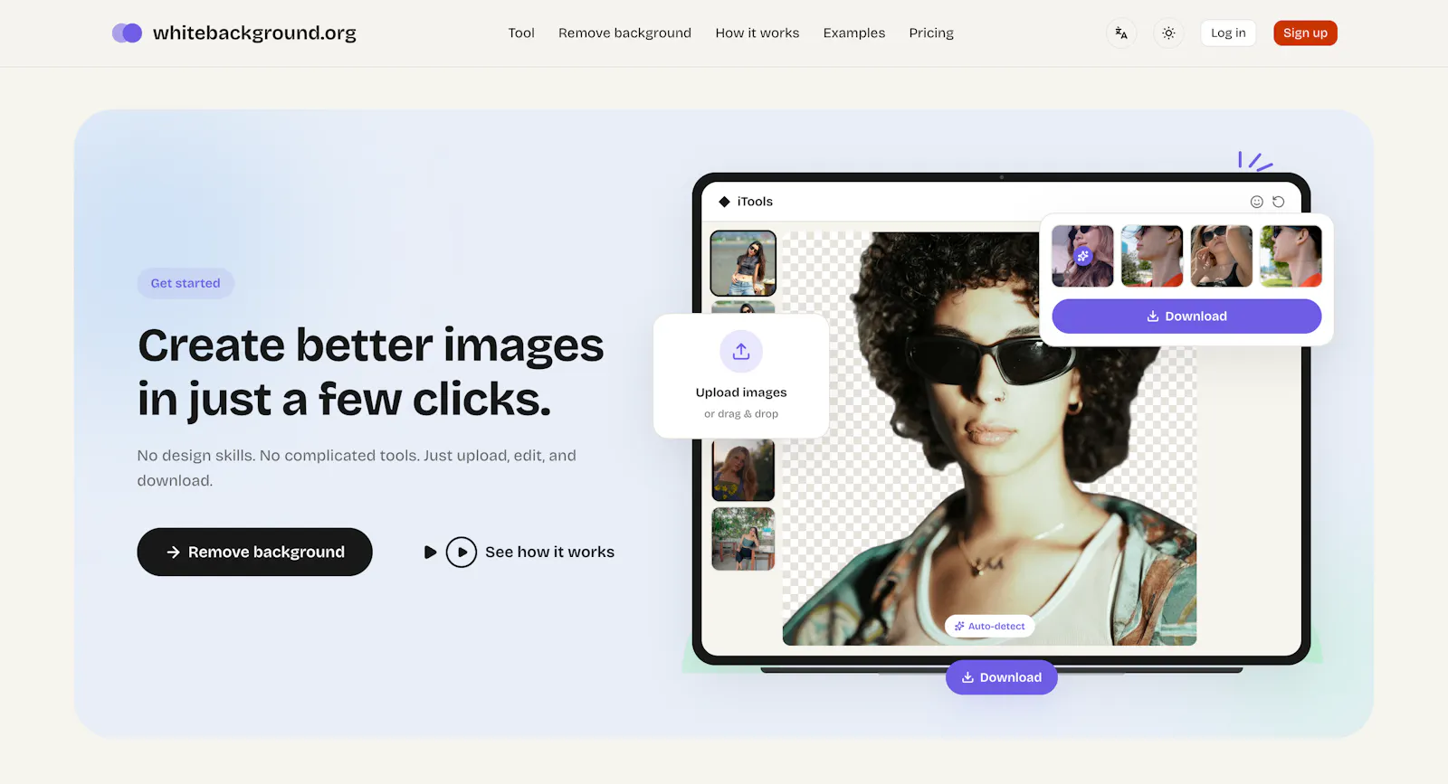 whitebackground screenshot 3