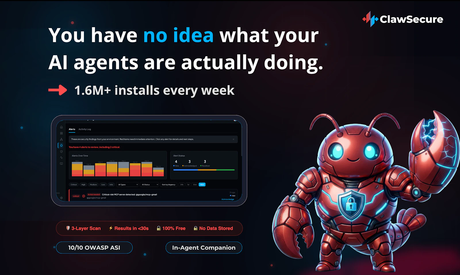 ClawSecure screenshot 1