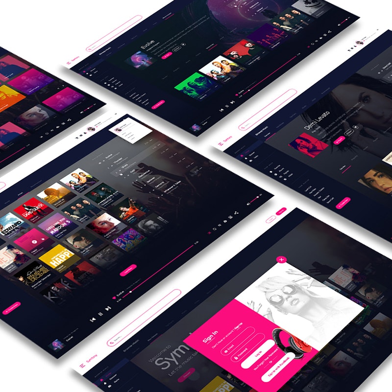 Symfony ( Music App Design )
