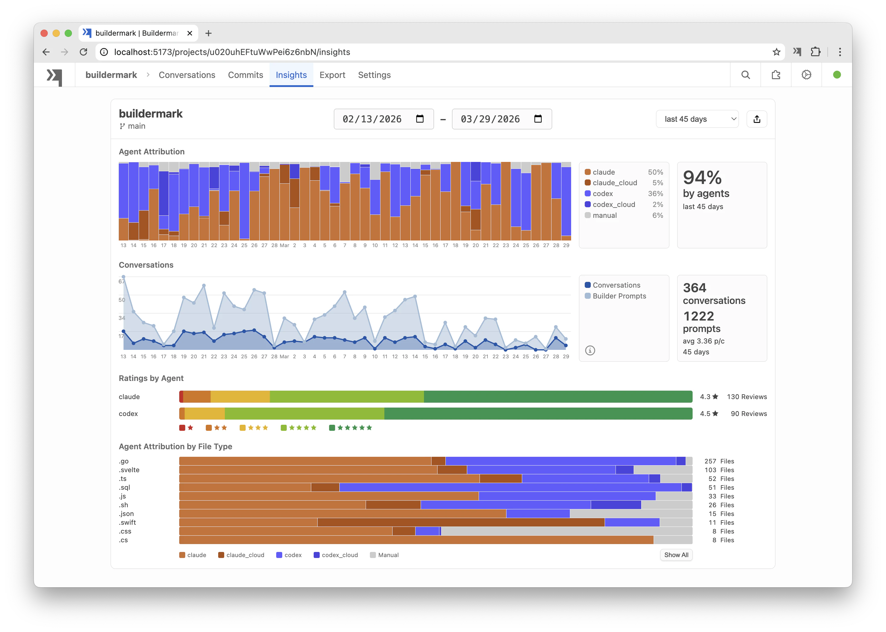 Buildermark screenshot 1