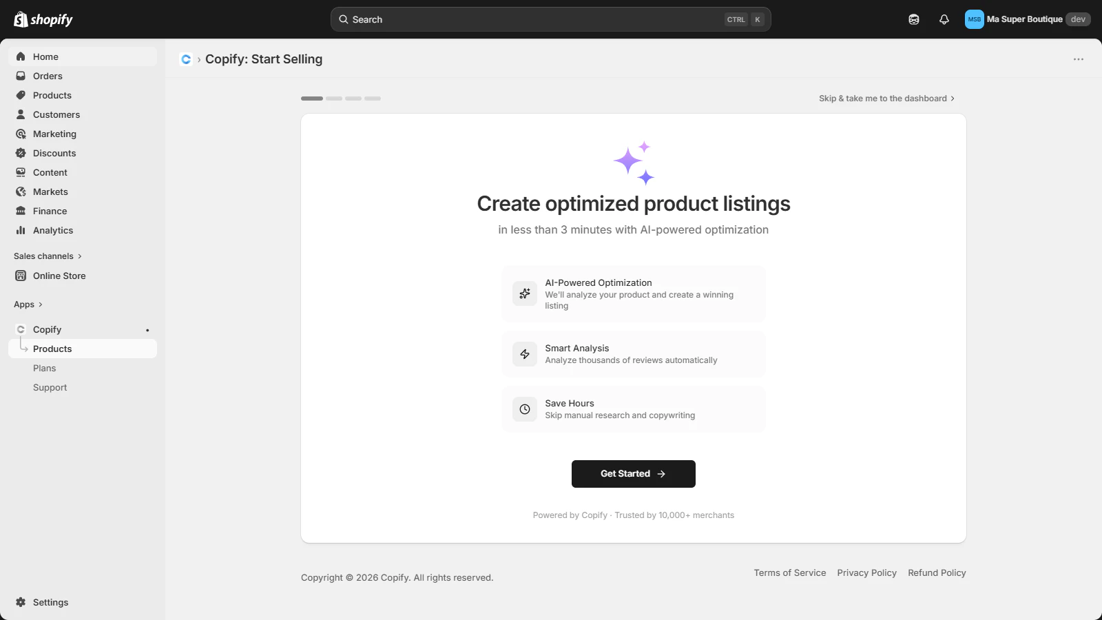 Copify screenshot 2