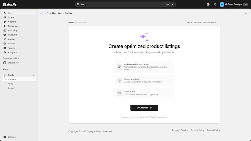 Copify screenshot 2