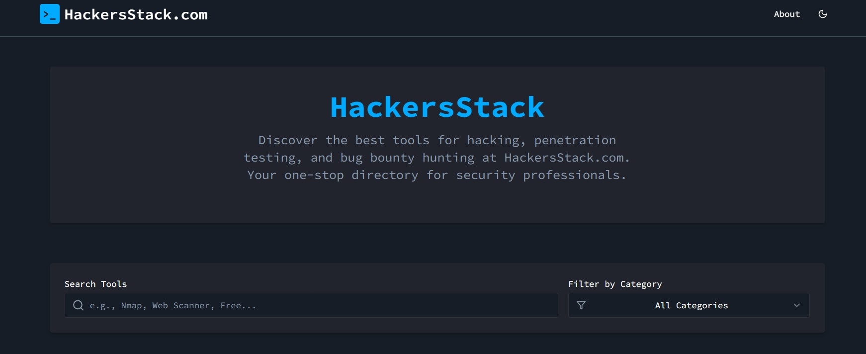 HackersStack.com - Uw one-stop-directory voor ethische hacktools. media 1