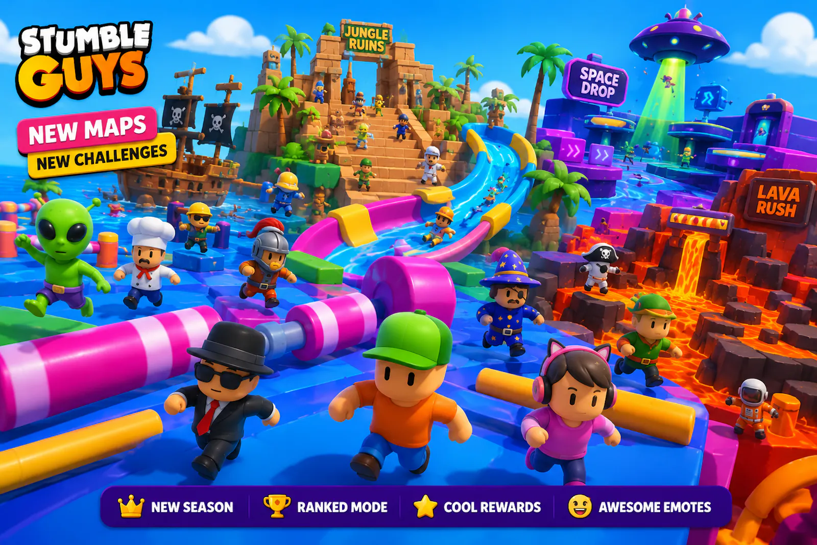Stumble Guys Mod APK screenshot 2