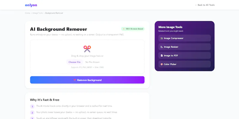 OnlyOn: Free AI & PDF Toolkit screenshot 6