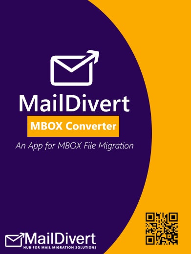 Mídia 1 de Conversor MBOX do MailDivert - Converta caixas de correio MBOX em 20 opções de economia com precisão