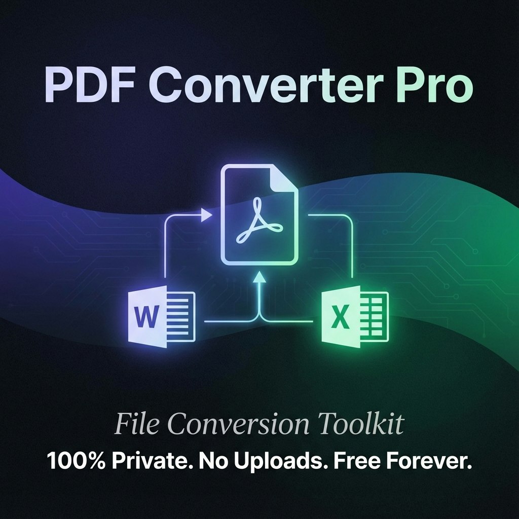 File Conversion Toolkit PDF Converter - Product Hunt launch logo and brand identity