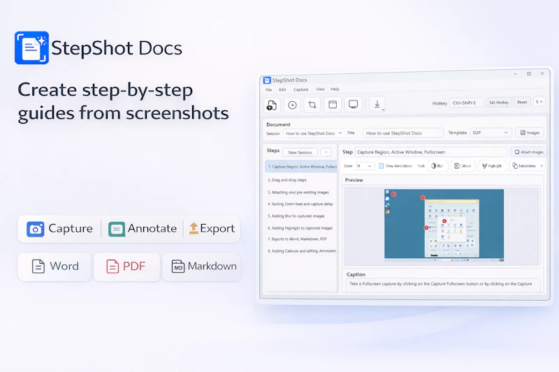 StepShot Docs screenshot 1