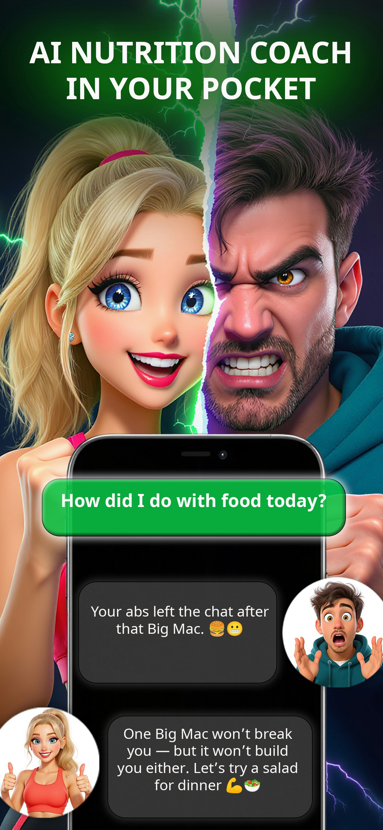 Kaloria - AI Calorie Tracker & AI Coach media 3