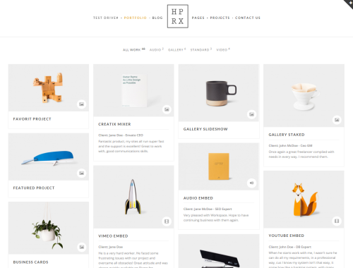 Hyper-X - Free Wordpress Theme, Make Your Own Portfolio, Blog or Shop for Free! gallery image