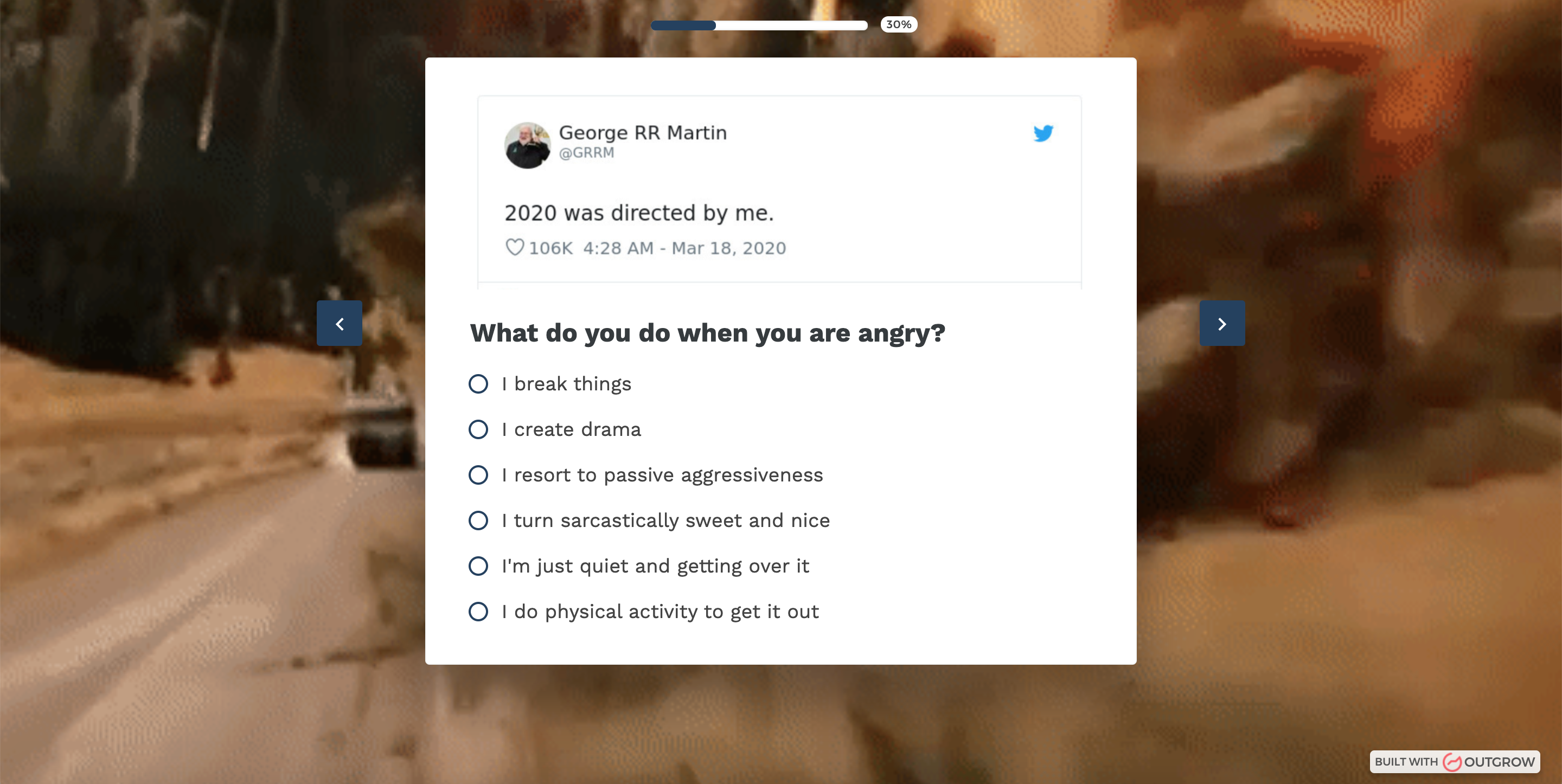 Which 2020 Disaster Are You? gallery image