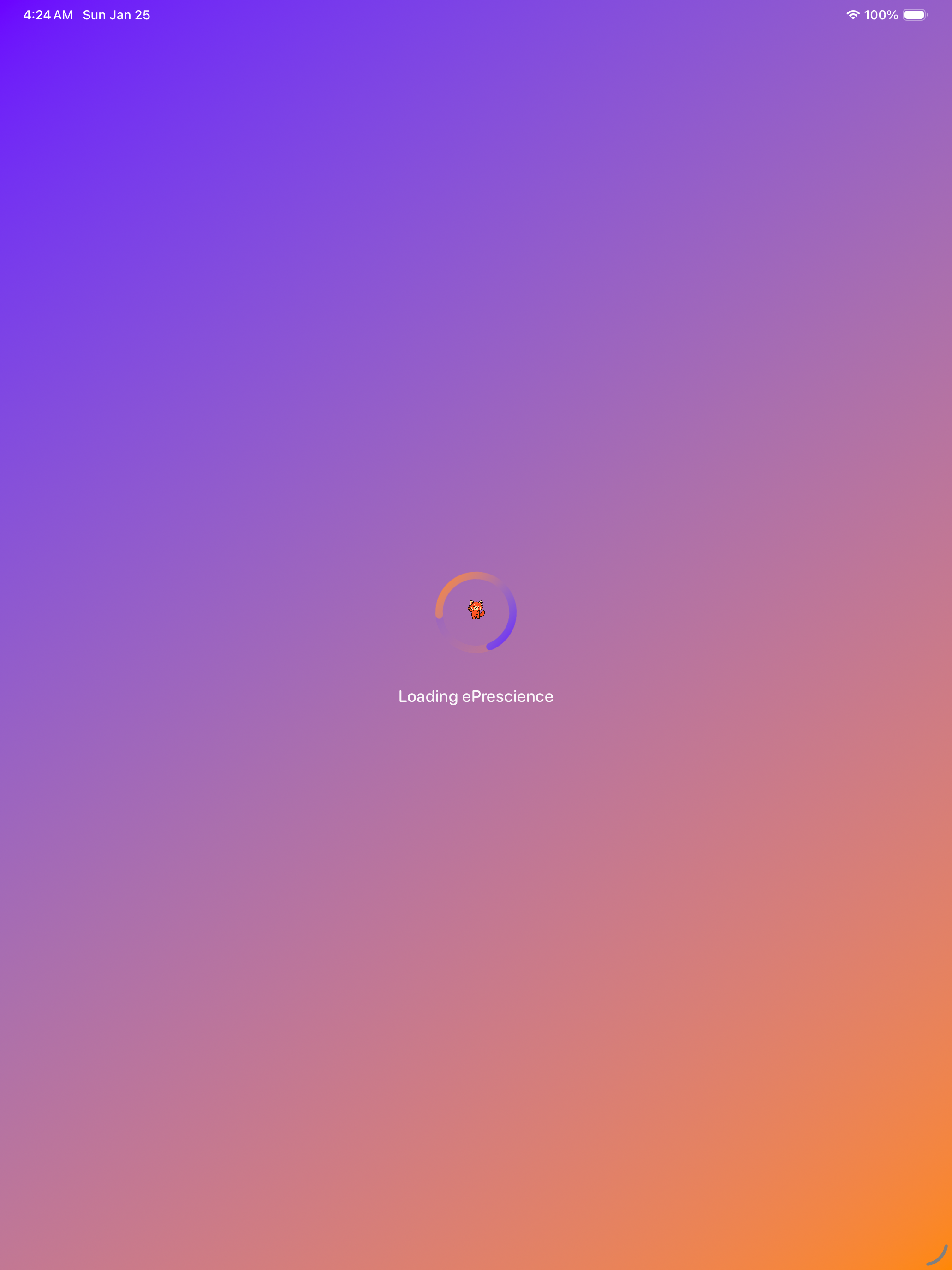 ePrescience IOS Study App Launch gallery image