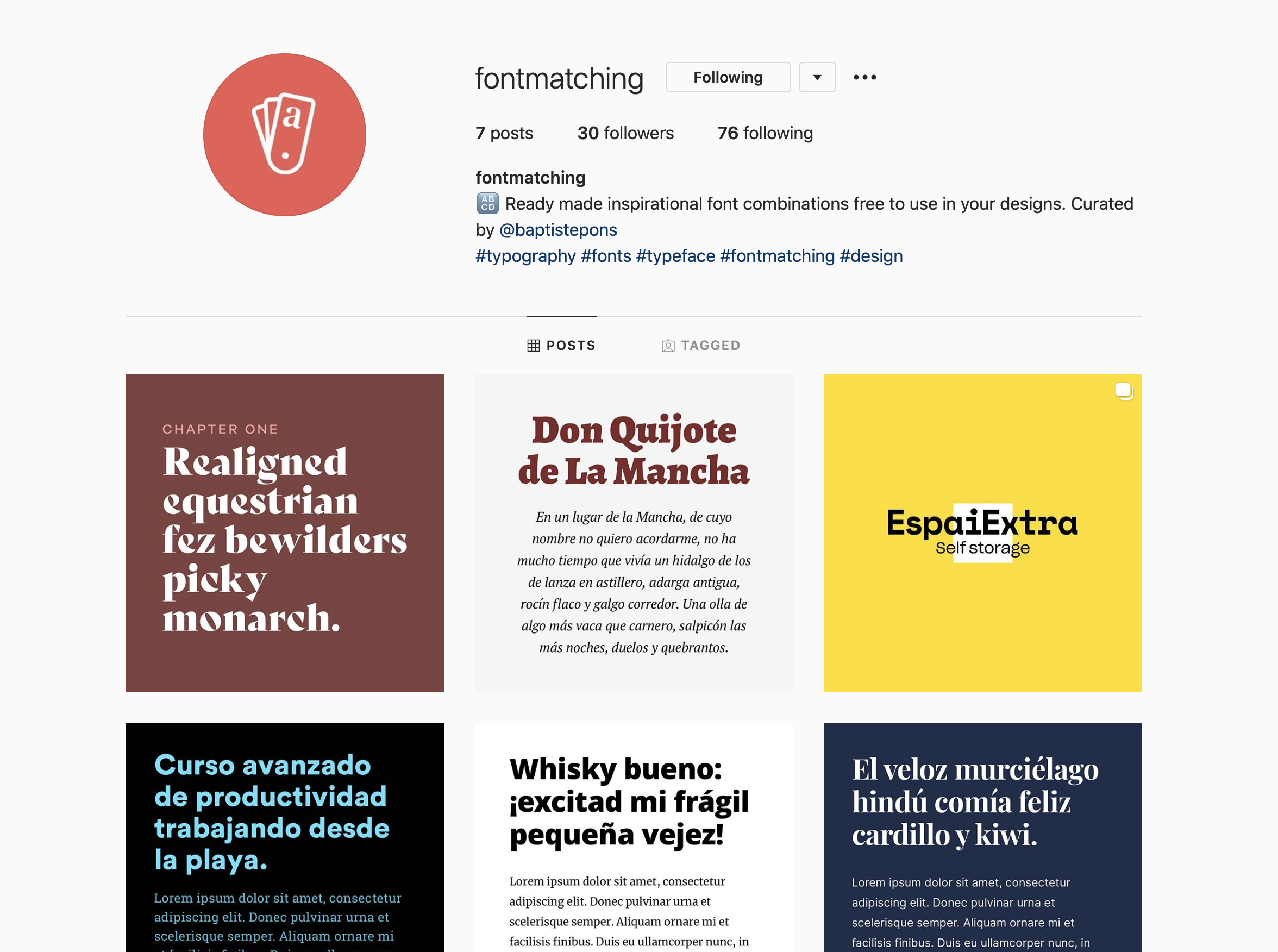 @fontmatching gallery image