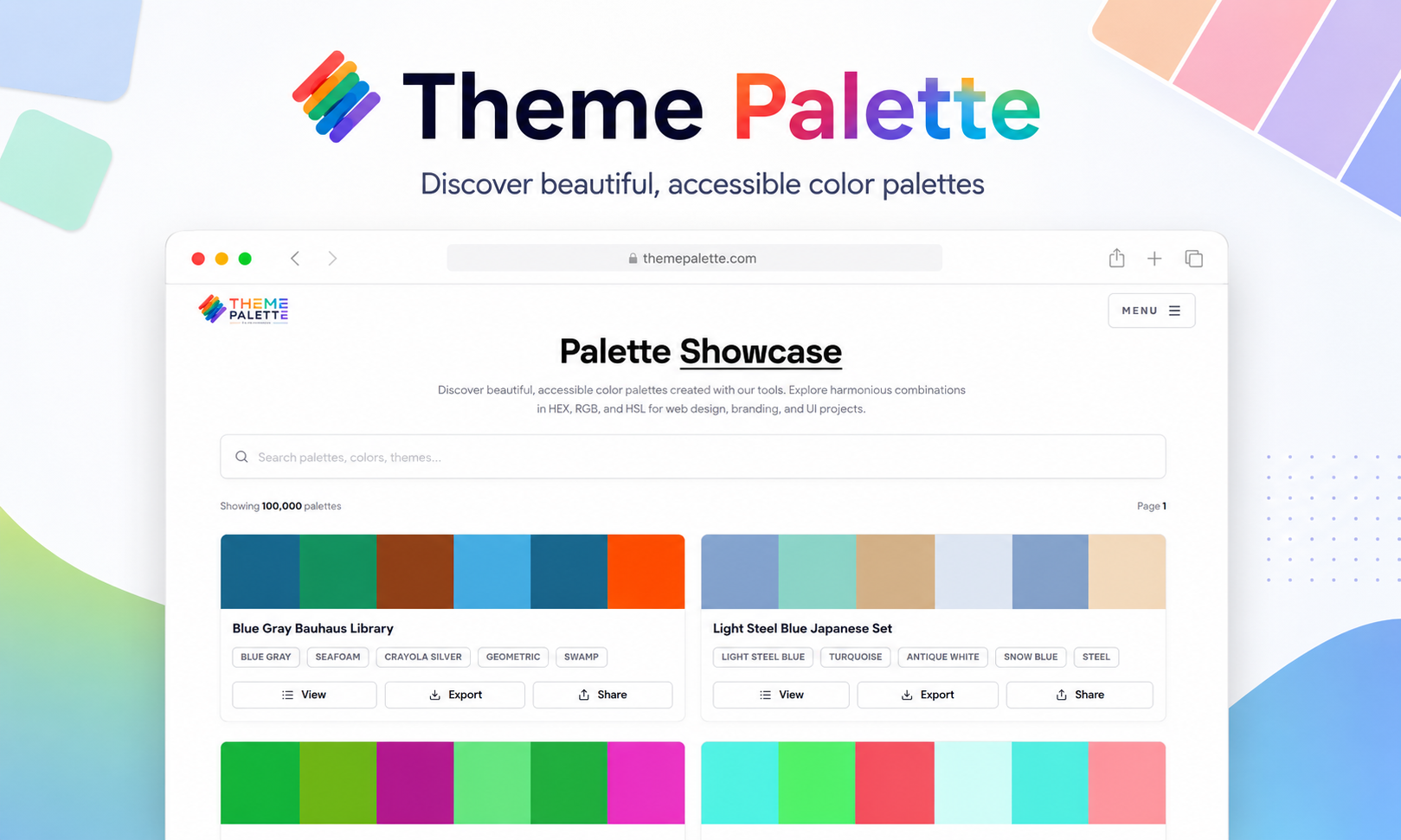 Theme Palette gallery image