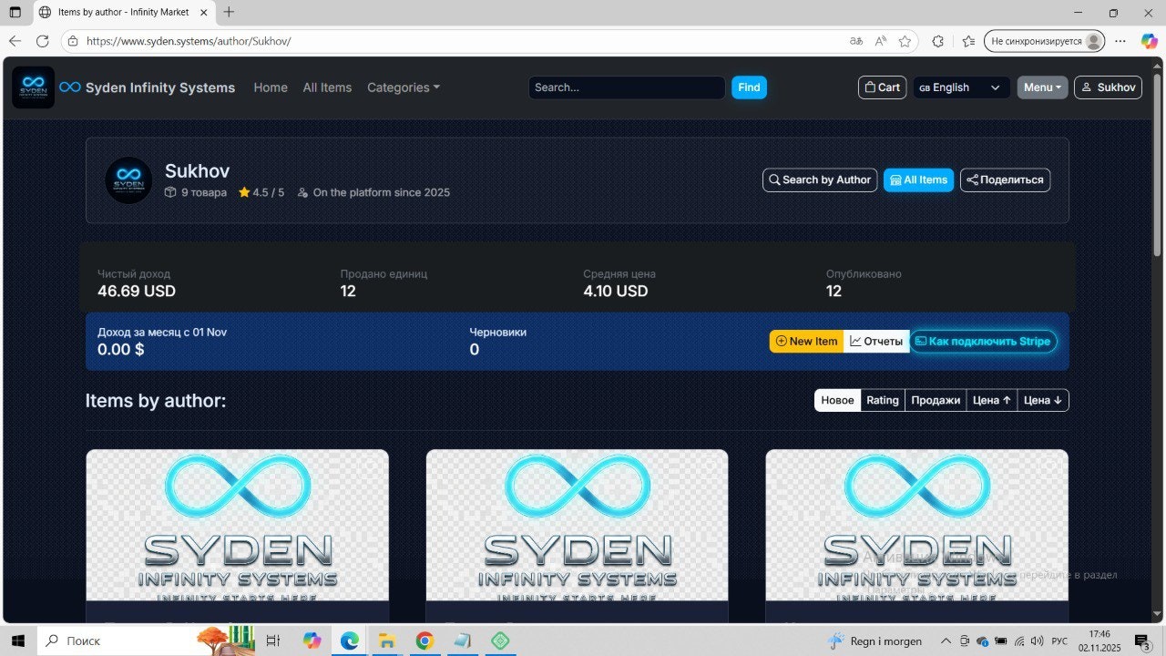 Syden Infinity Market gallery image