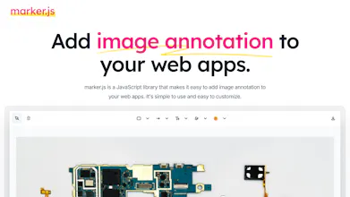 marker.js gallery image