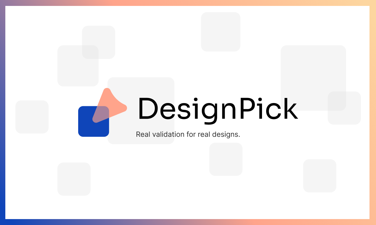 DesignPick - Main product screenshot demonstrating key features and user interface