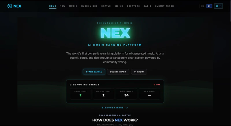 NEX screenshot 1