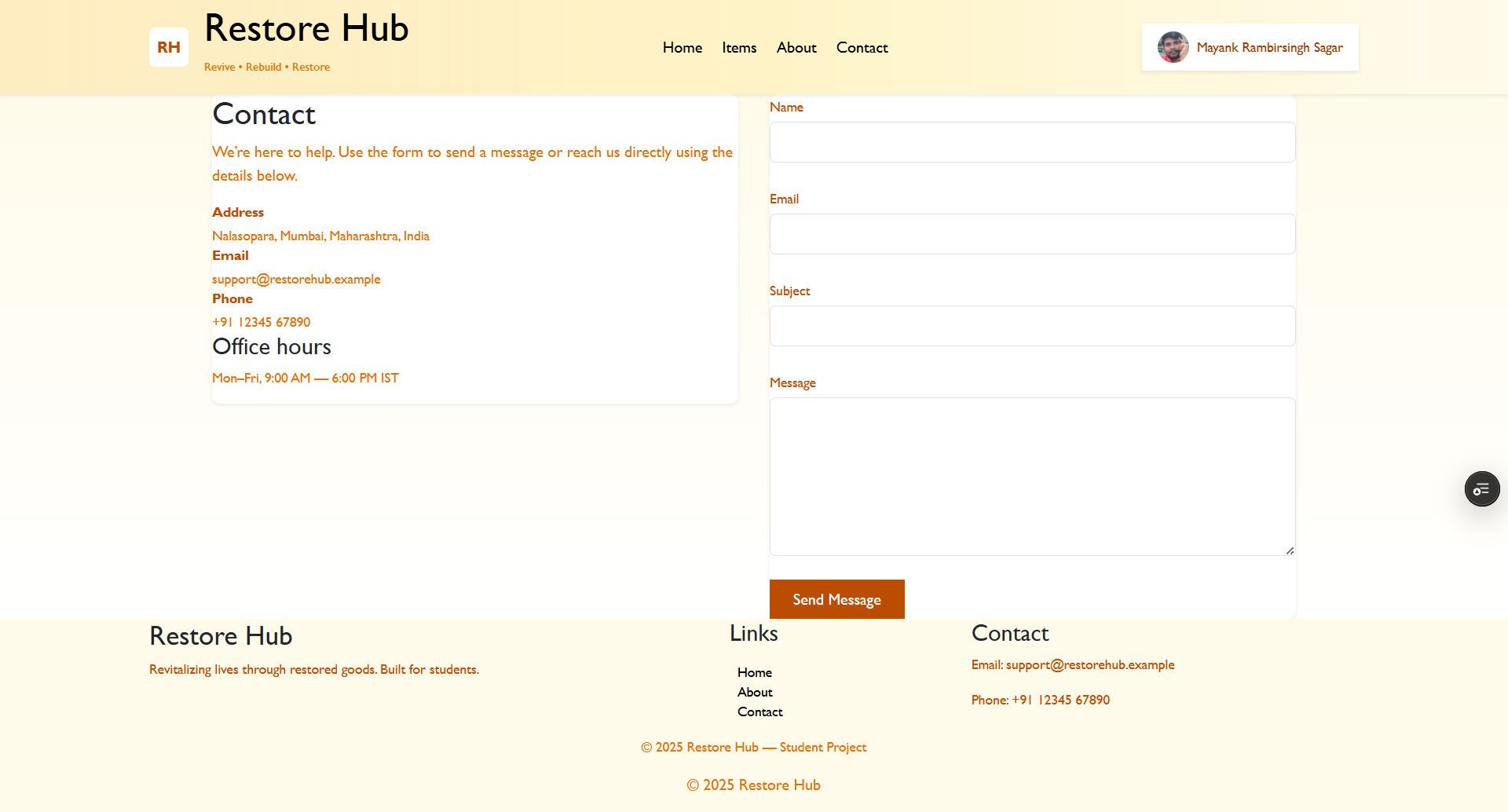 Restore Hub - Screenshot 3 showing product features and functionality