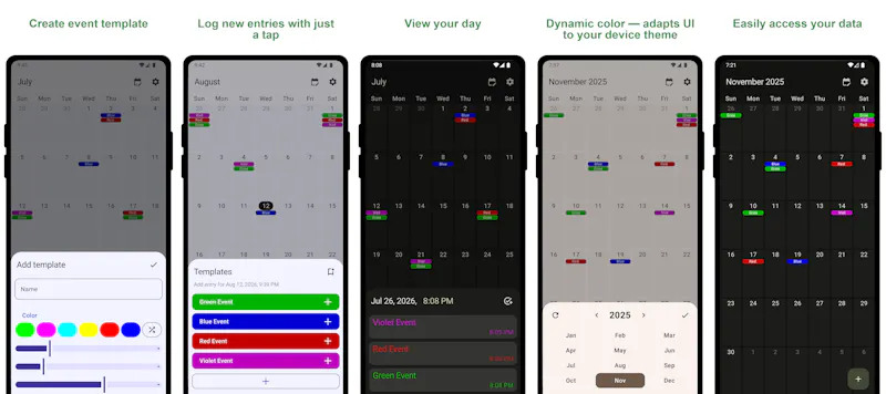 Eventify: fast calendar for Android screenshot 1