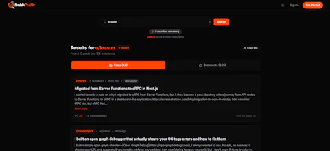 View Any Reddit Profile Instantly gallery image