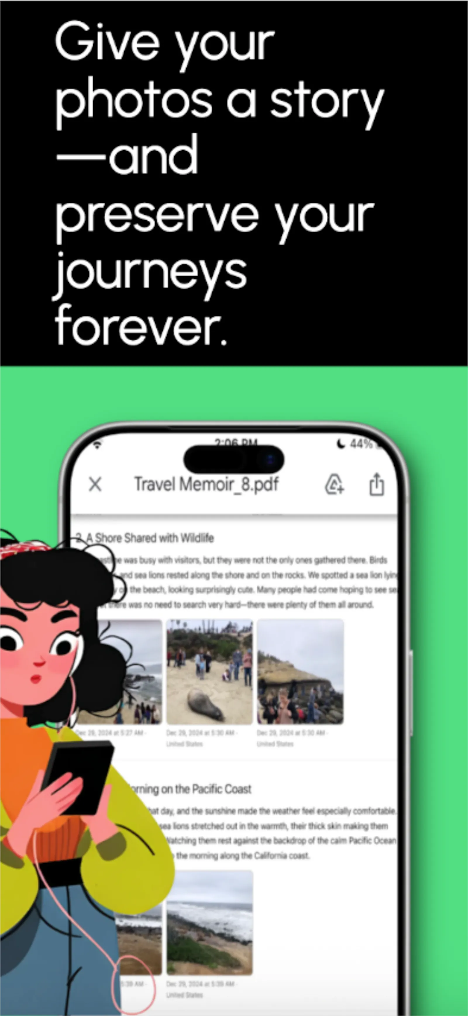 PlatMemoir screenshot 2