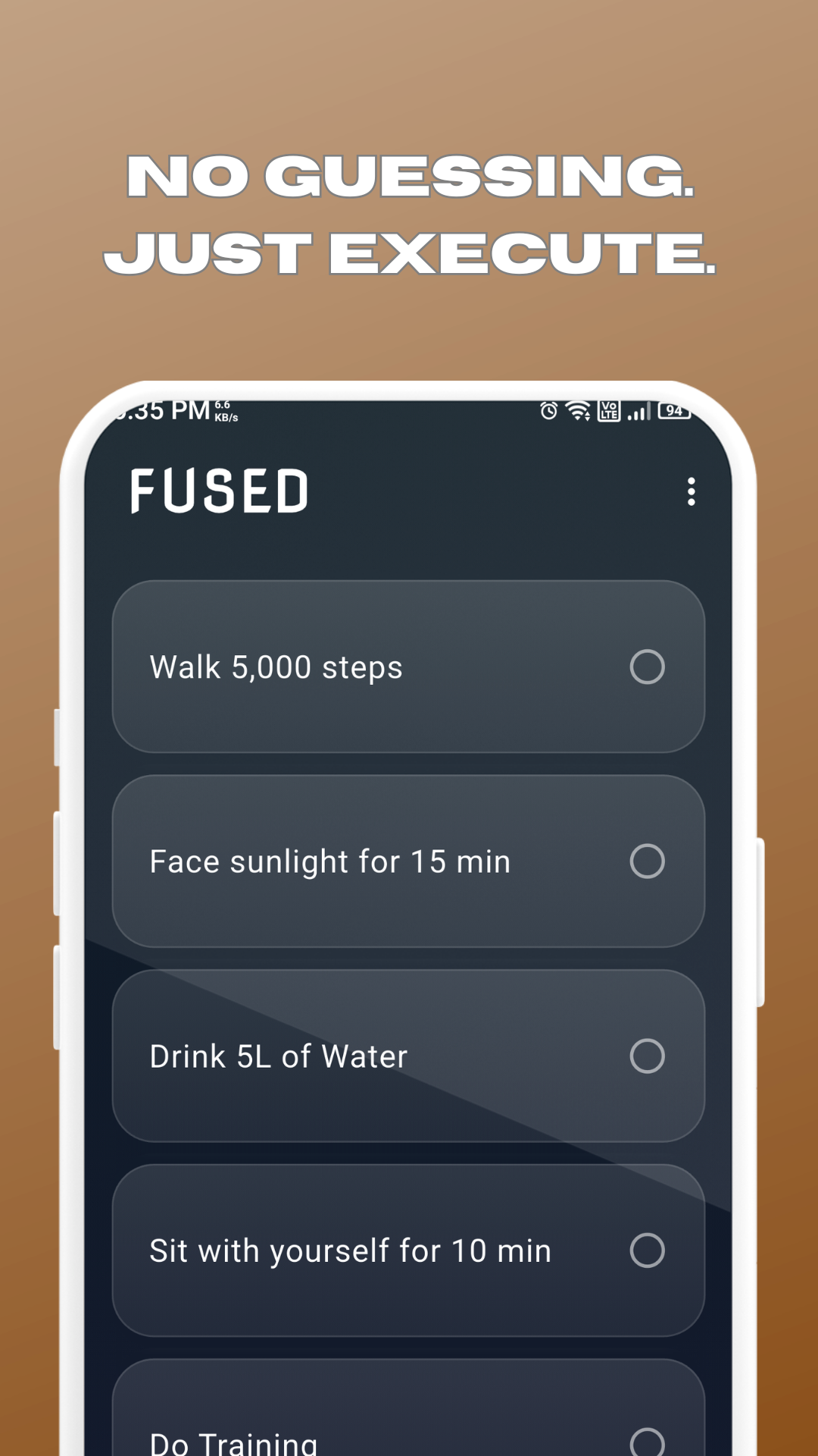 Fused - Screenshot 5 showing product features and functionality
