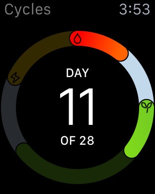 Cycles 3.0 now ready for watchOS 2 and iOS9 Reproductive Health gallery image