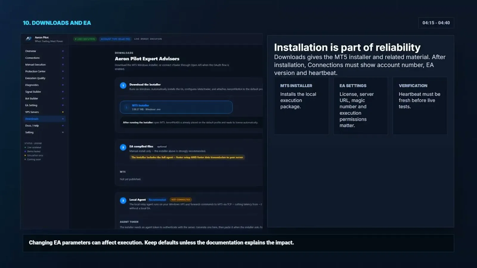 AeronPilot screenshot 1 (video preview)