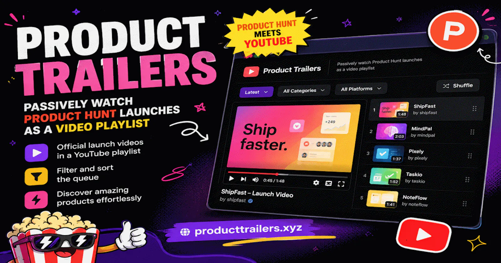 Product Trailers screenshot 1