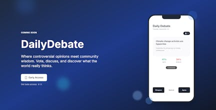 DebateDaily Mobile App gallery image