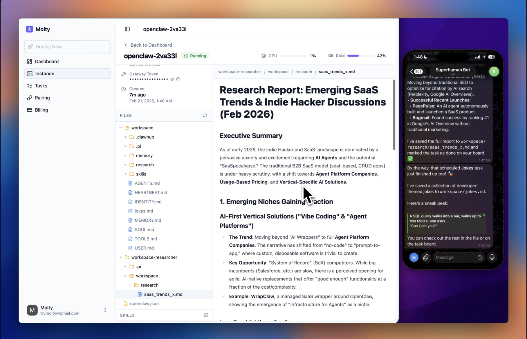 Molty AI gallery image