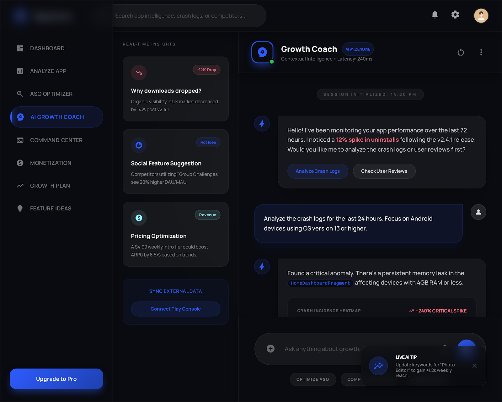 AppNexa – Boost App Installs & Rankings  gallery image
