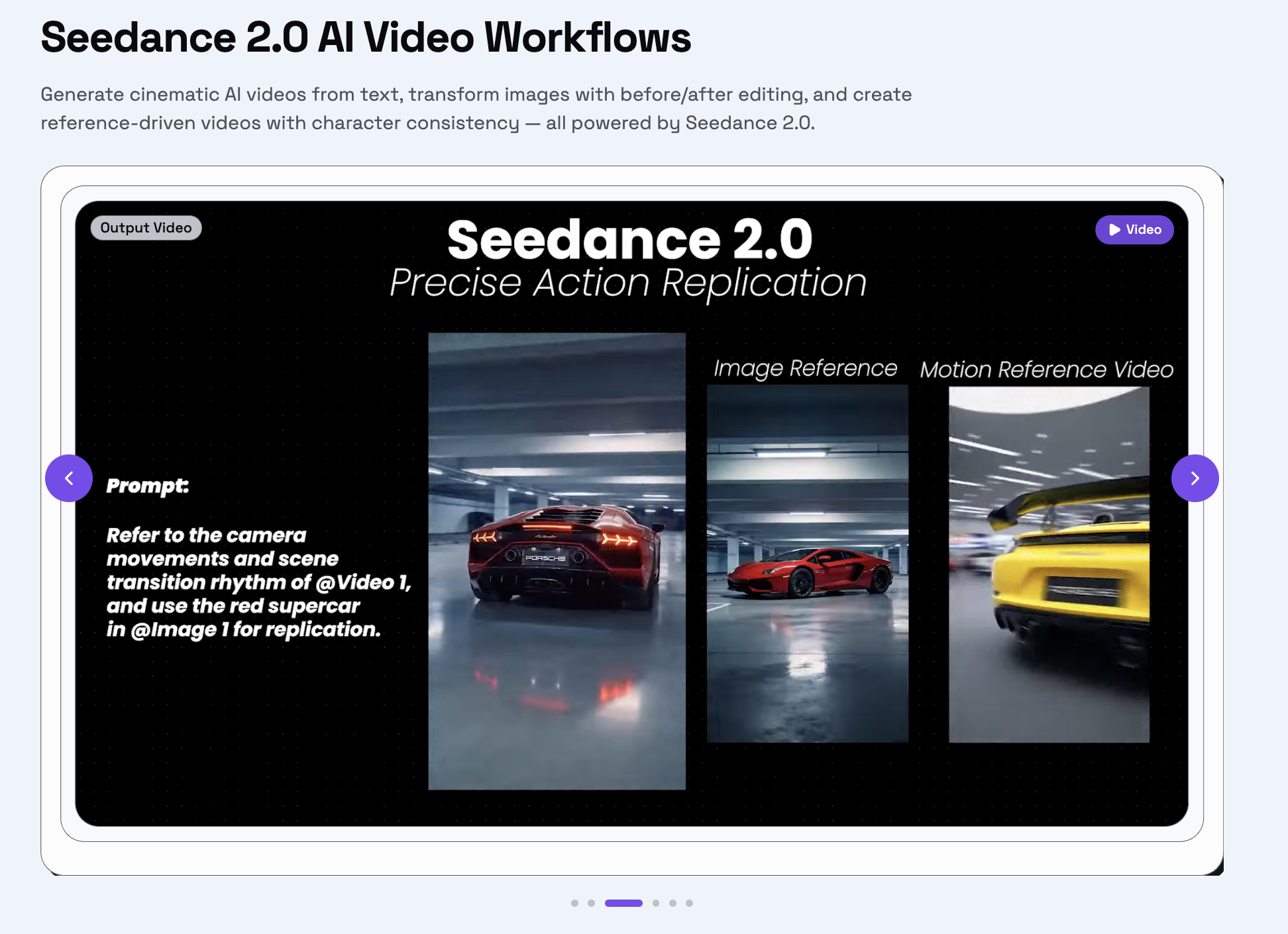 Seedance 2.0 Live - Screenshot 2 showing product features and functionality