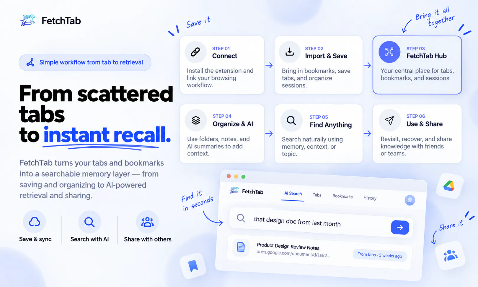 FetchTab Workspace gallery image