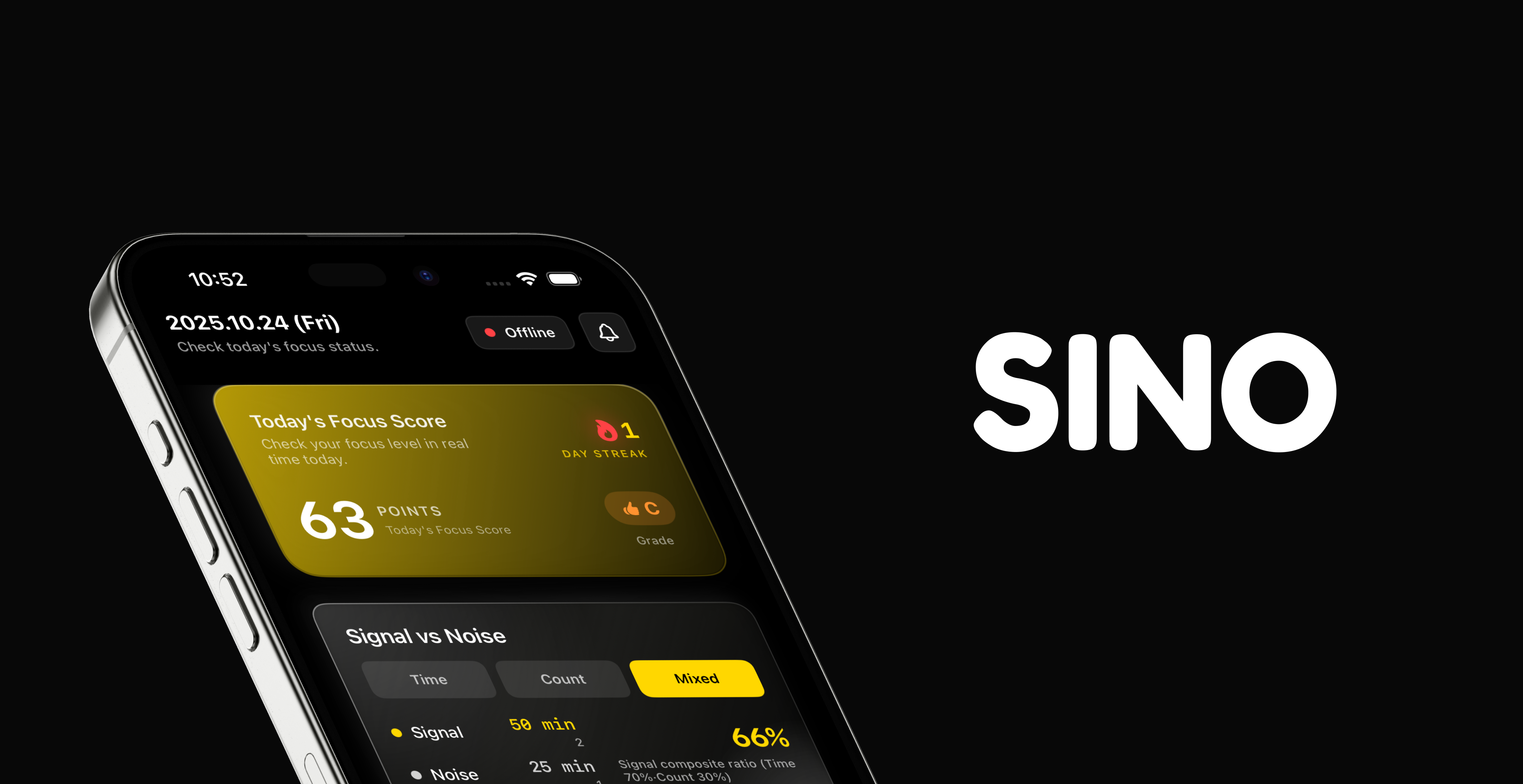 SINO - Main product screenshot demonstrating key features and user interface