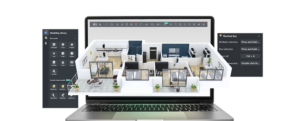 Скачать Coohom для macOS или Windows - Последняя программа PC Coohom, бесплатно загружать и использовать медиа 3