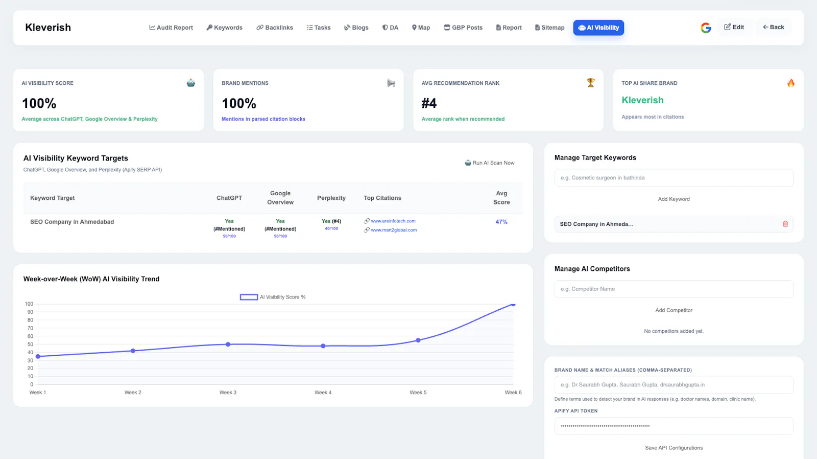 Kleverish SEO Tool screenshot 4