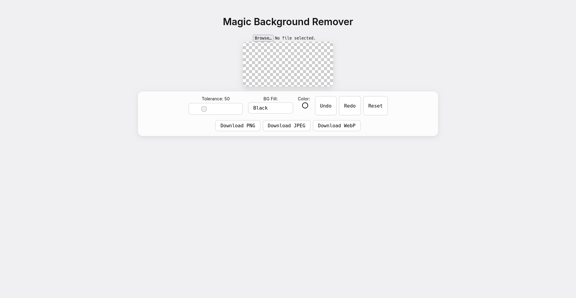 Magic Background Remover