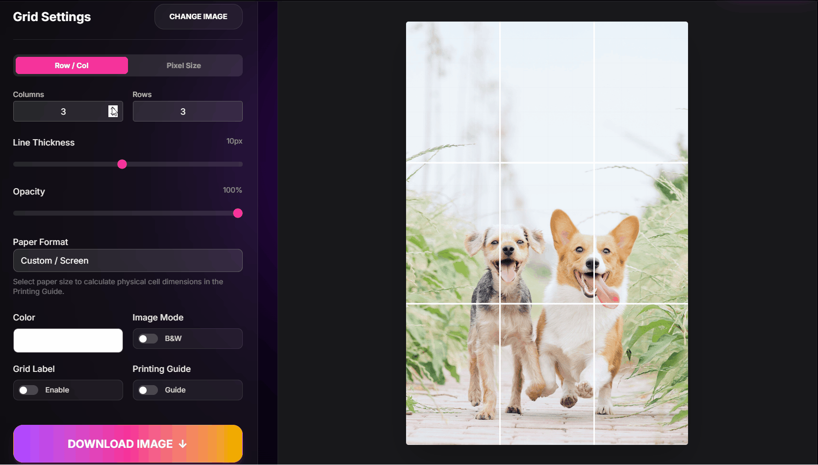 GridMaker.site - Product Hunt launch logo and brand identity